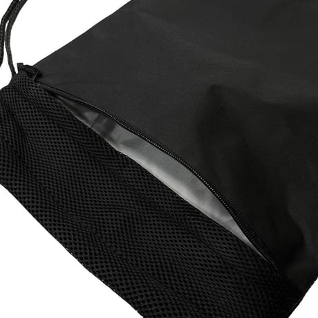 Port Authority Cinch Pack with Mesh Trim - Black