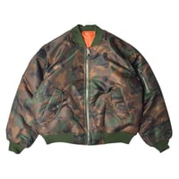 Rothco MA-1 Flight Jacket - Woodland Camo