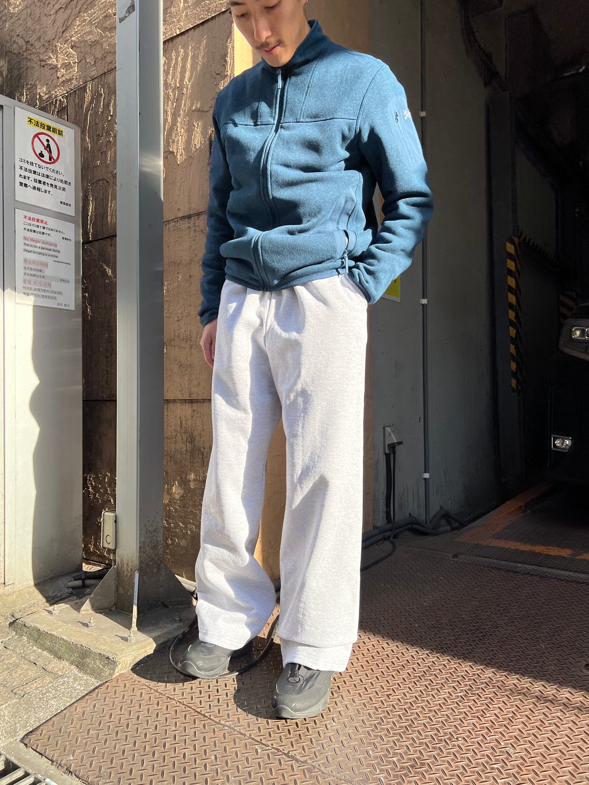 Los Angeles Apparel HF05 14oz Heavy Fleece Stra