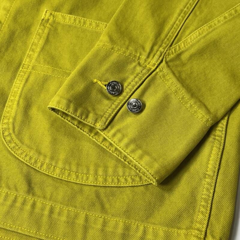 Calvin Klein Denim Coverall Jacket - Lime