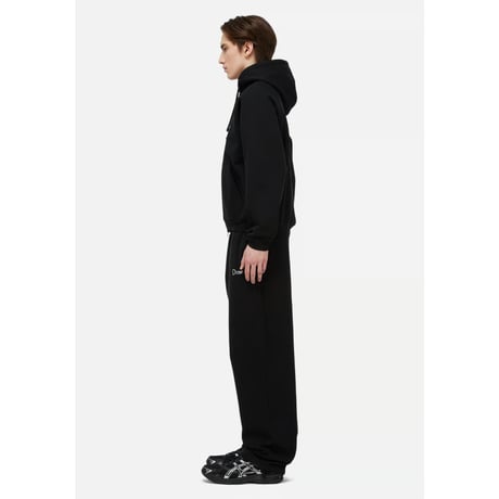 Dime Classic Small Logo Zip Hoodie - Black