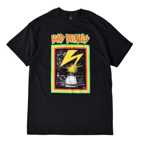 Bad Brains Capital Strike Tee - Black