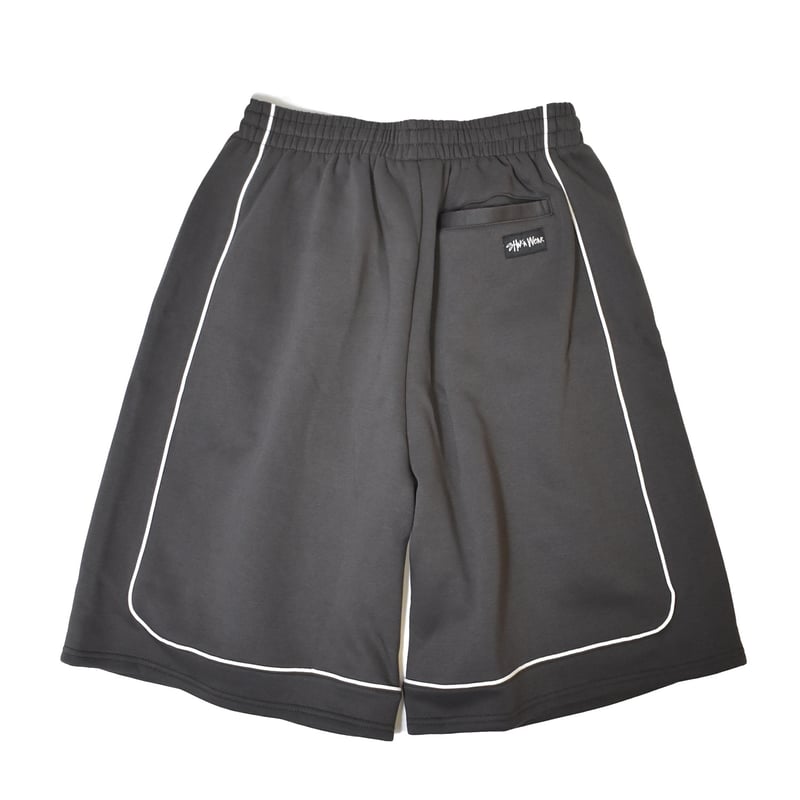 Shaka Wear Baggy Fleece Basketball Shorts - Gre