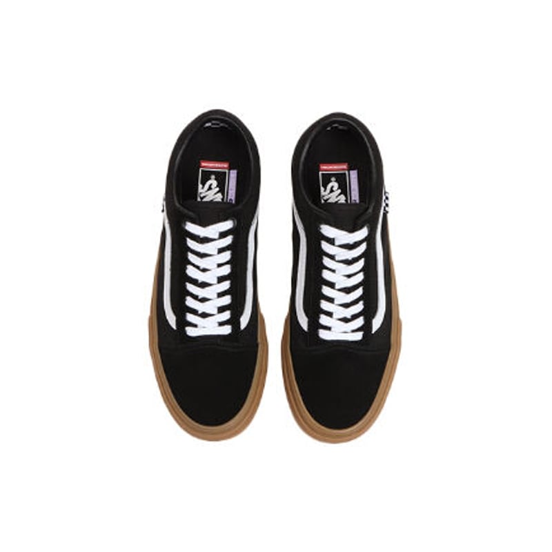 Vans Skate Old Skool - Black/White/Gum | RULEZ