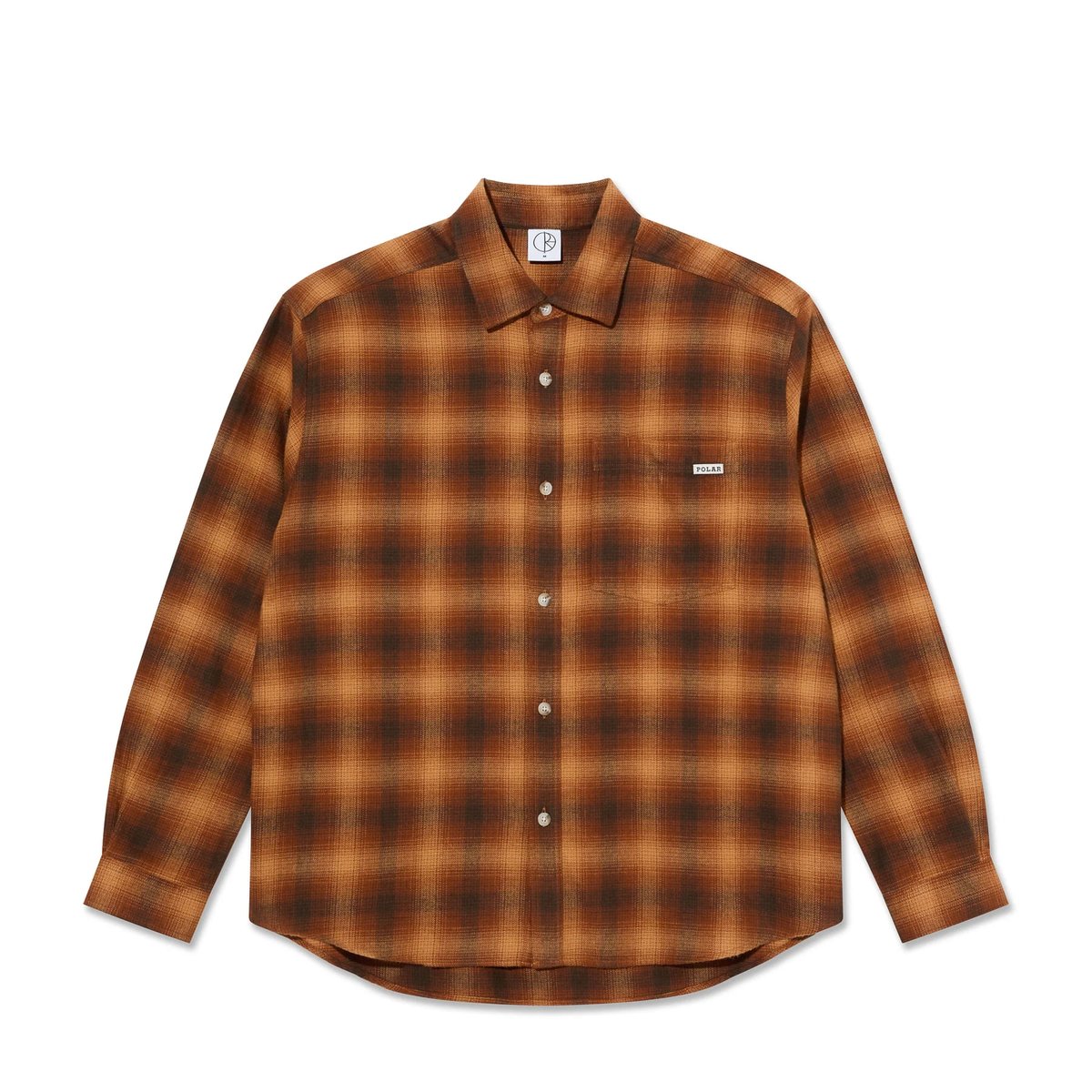 Polar Skate Co. Mitchell LS Shirt | Shadow Chec