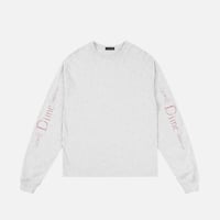 Dime Classic Veins LS T-Shirt - Ash