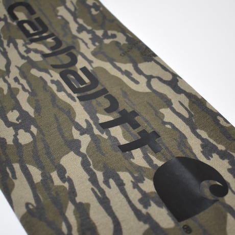 Carhartt USA Loose Fit Midweight Camo Sleeve Graphic Hoodie - Mossy Oak Bottomland [105484]