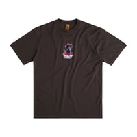 Token Plaid Baby Devil Tee - Chocolate
