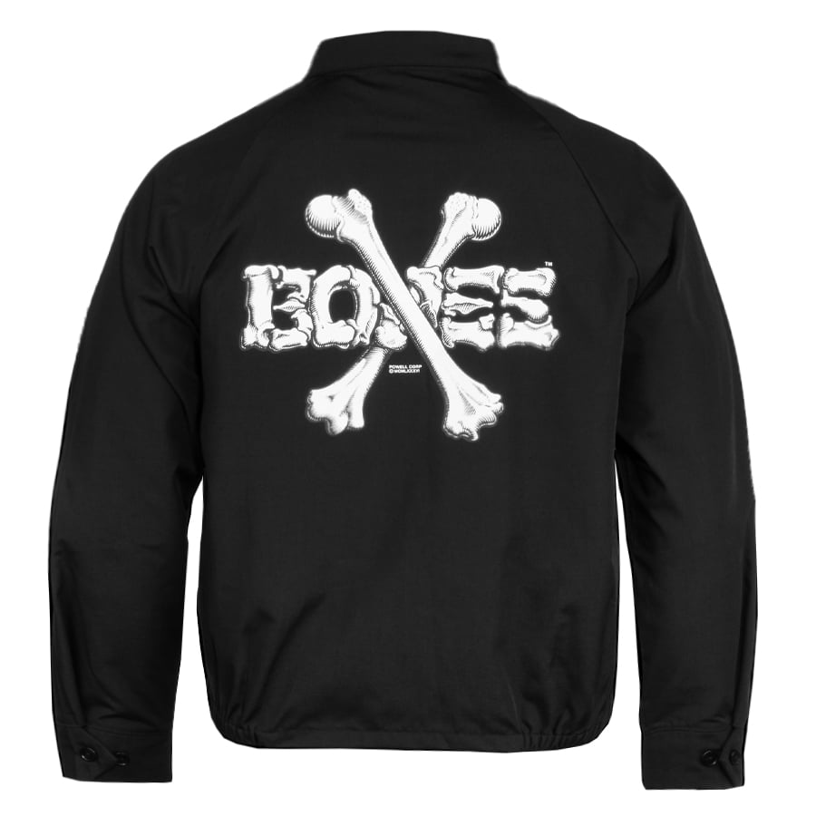 Powell Peralta Cross Bones Jacket - Black | RULEZ