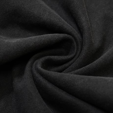 Los Angeles Apparel Heavy Jersey Wide Garment Dyed Casual Pants - Black [1205WGD]