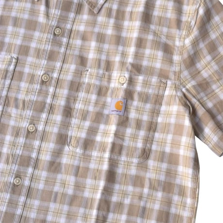 Carhartt US  Relaxed Fit Bozeman S/S Plaid Shirts - EC0