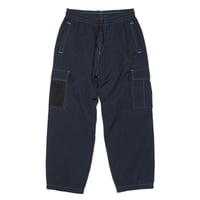 Autumn Cascade Cargo Pants - Navy