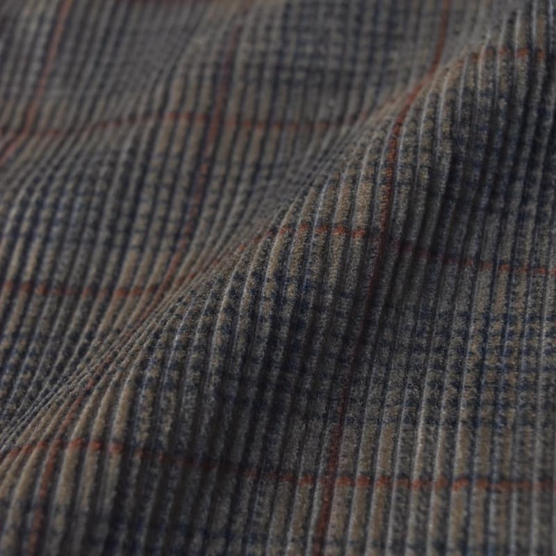 Levi's 578-0033 Baggy Plaid Corduroy Pants - Br