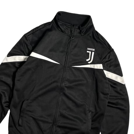 Juventus Striker Full Zip Truck Jacket - Black/White