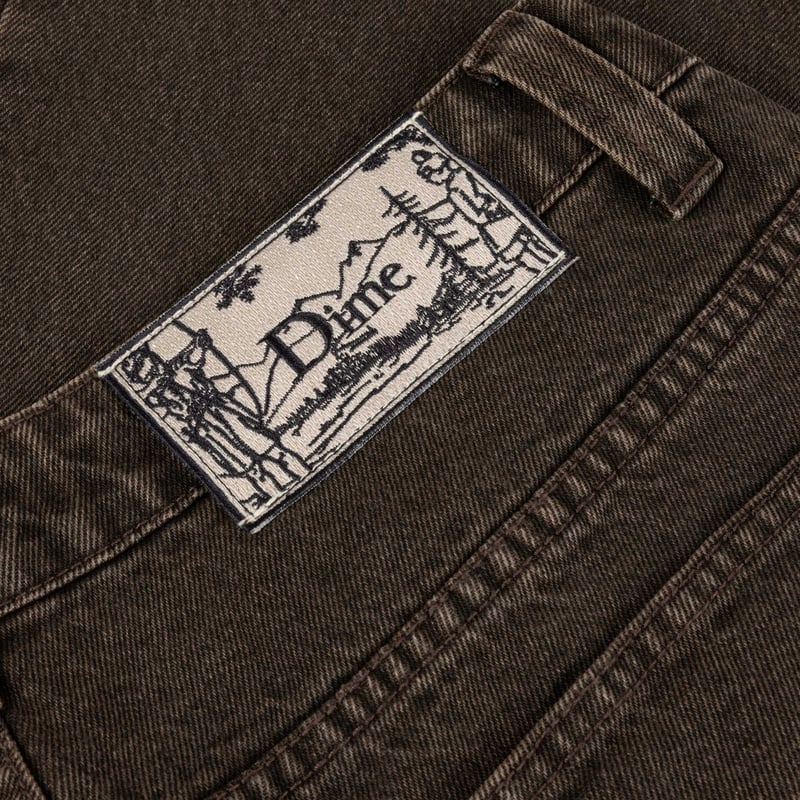 Dime Classic Relaxed Denim Pants - Faded brown Dime Classic Relaxed Denim Pants - Faded brown