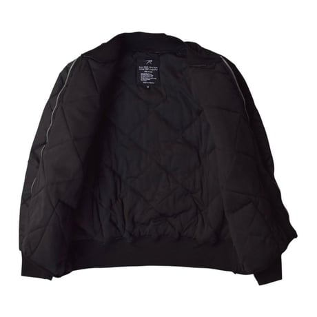 Rothco Diamond Quilted Jacket - Black