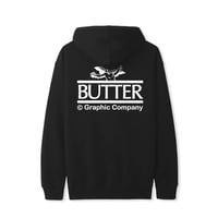 Butter Goods Cherub Pullover Hood - Black