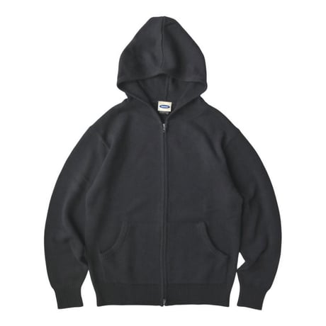 RAWDRIP Original Double Zip Cotton Knit Hoodie - Grey