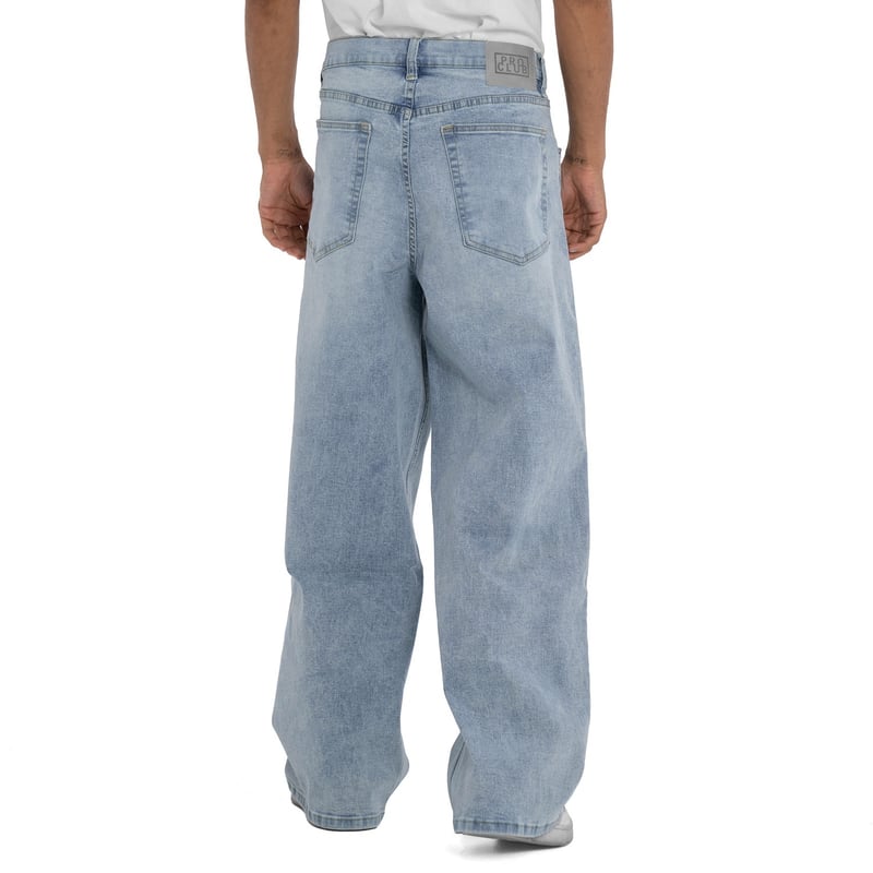 PRO CLUB Heavyweight Baggy Fit Denim Pant - Lig