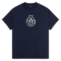 Pass~Port Brass Tee - Navy