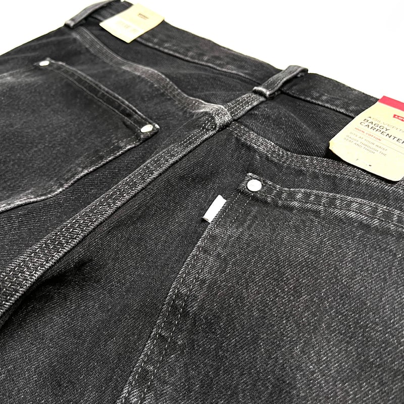 Levi's Silvertab Baggy Carpenter Jeans - Black Levi's Silvertab Baggy Carpenter Jeans - Black