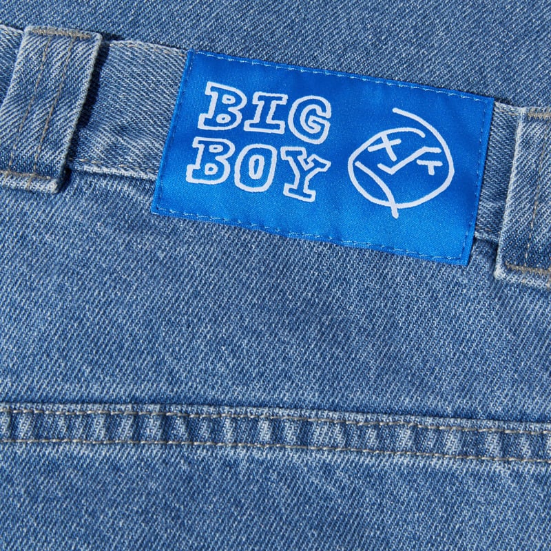 Polar Skate Co Big Boy Jeans - Mid Blue | RULEZ