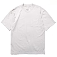 Los Angeles Apparel 6.5oz Garment Dye Pocket Tee - Cement