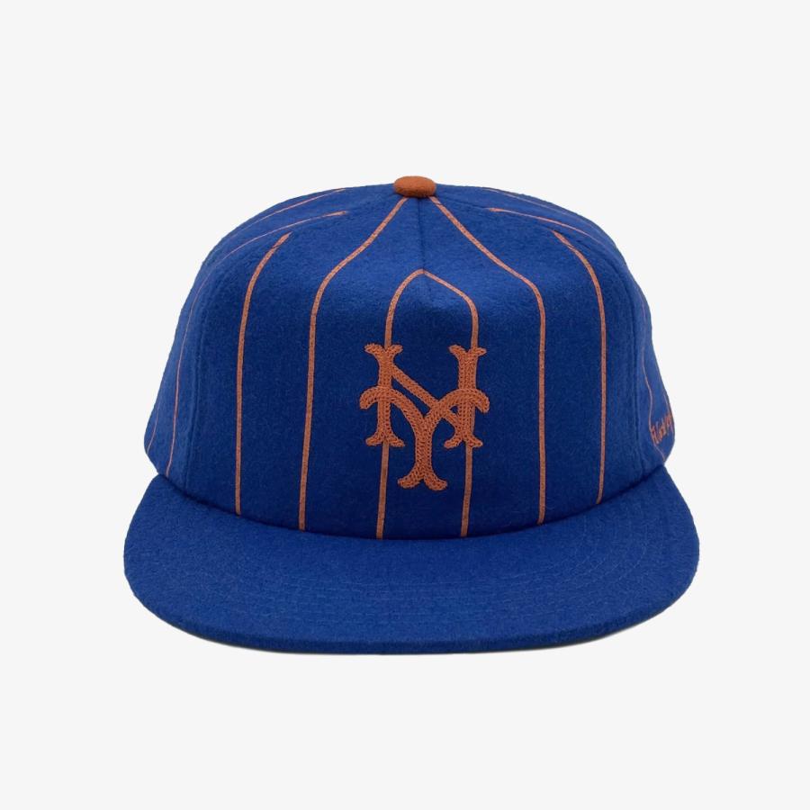 帽子 Uncle Jay's Vintage NY Mets ORANGE Uncle Jay's Vintage New York Mets Reverse Pinst
