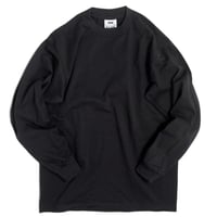 Pro Club L/S Heavyweight Cotton Crewneck T-Shirts - Black