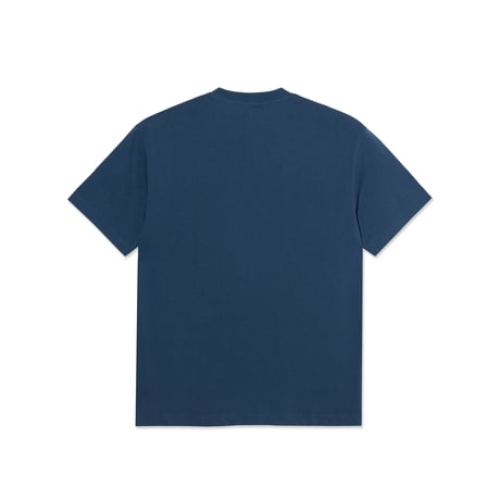 Polar Skate Co. Tee | Passing Resemblance - Grey Blue