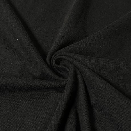Los Angeles Apparel 6.5oz L/S Polo T-Shirts - Black [18417GD]