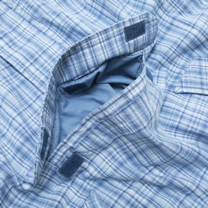 Yardsale Plaid Pullover - Blue/White - | RULEZ