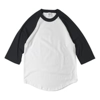 Shaka Wear 6oz Raglan T-Shirts -  White/Black