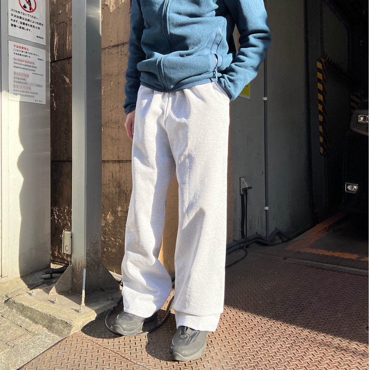 パンツ Los Angeles Apparel 14oz Straight Leg LOS ANGELES APPAREL 14oz. HEAVY FLEECE STRAIGHT LEG SWEATPANT