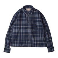 Free Planet Plaid Flannel Shirts - Navy Multi