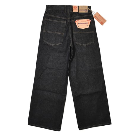 Kno-betta Ultra Wide Leg Jean - Raw Black
