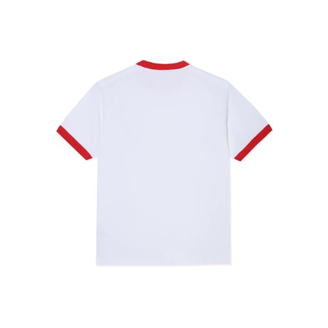 Polar Ringer Tee - White/Red