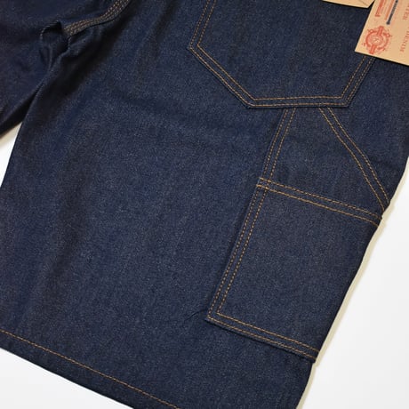Kno-betta #999 Baggy Denim Painter Shorts - Raw Indigo