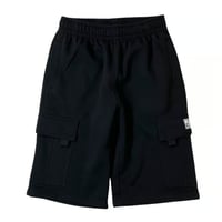 PRO CLUB Heavyweight Fleece Cargo Shorts - Black