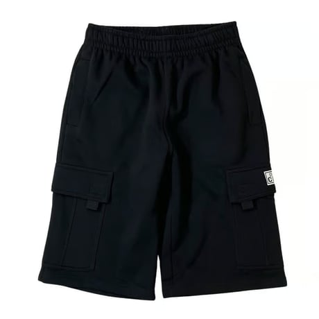 PRO CLUB Heavyweight Fleece Cargo Shorts - Black