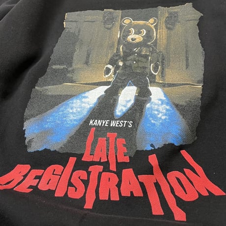 Kanye West Late Registration Crewneck Sweatshirts - Black