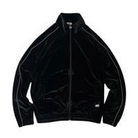 PRO CLUB Comfort Velour Track Jacket - Black