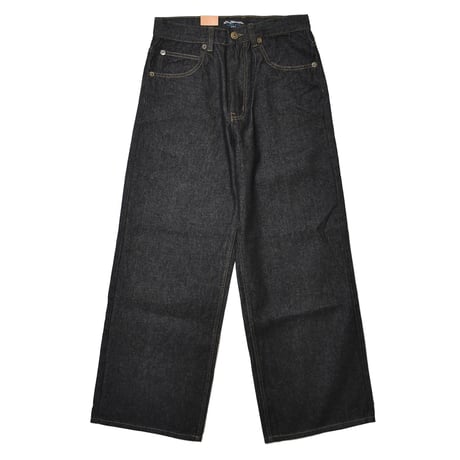 Kno-betta Ultra Wide Leg Jean - Raw Black