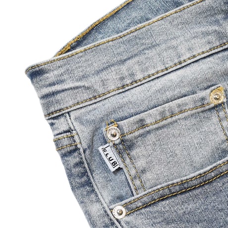 PRO CLUB Heavyweight Baggy Fit Denim Shorts - Light Stonewash
