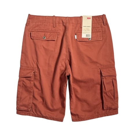 Levi's Cotton Cargo Shorts - Faded Orange