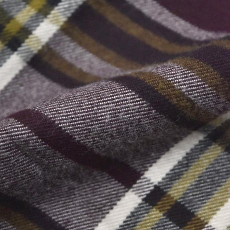 Carhartt USA Loose Fit L/S Heavyweight Flannel Plaid Shirts - Port