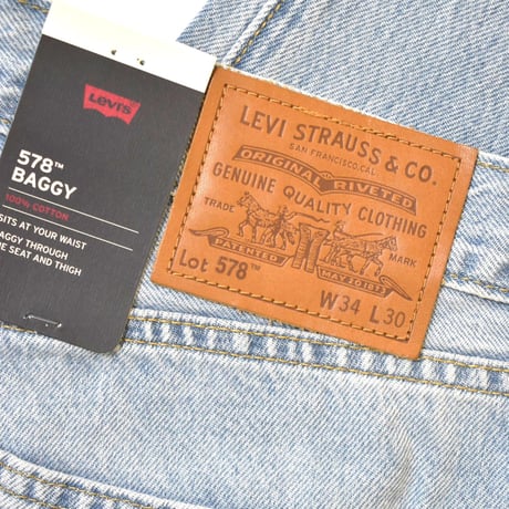 Levi's 578-0022 Baggy Jeans - Light Indigo