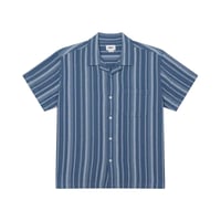 OBEY HUGH SS SHIRT - DULL BLUE MULTI