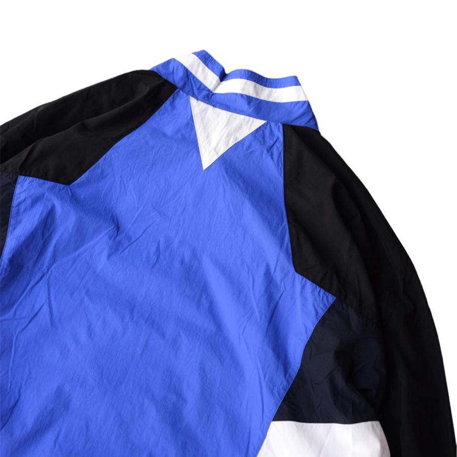 JSB 正規品 Nylon Track Tops ブルー Sサイズ USED】90'S NIKE HALF ZIP NYLON JACKET BLUE × YE