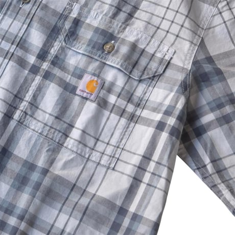 Carhartt US Loose Fit Fort S/S Plaid Shirts - HS1